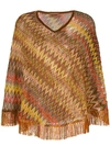 MISSONI embroidered fringed sweater,PO1VMD652712791934