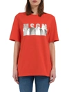 Msgm T-shirt In Red