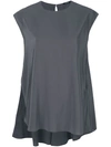 ASPESI cap sleeve blouse,5603275312735474