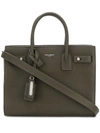 Saint Laurent Sac De Jour Tote In Green
