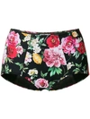 DOLCE & GABBANA floral print bikini bottoms,O2A16JFSGL312795693