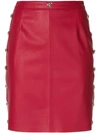 JOHN RICHMOND fitted mini skirt,RWP18254GO12822442