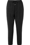 ATM ANTHONY THOMAS MELILLO CROPPED TWILL TAPERED PANTS