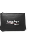 BALENCIAGA PRINTED LEATHER POUCH