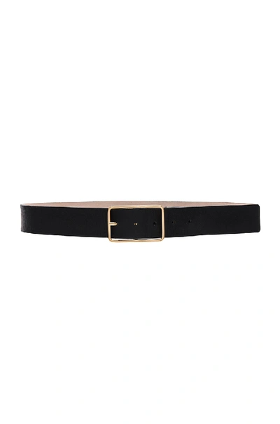 B-low The Belt Milla方形扣环腰带 In Black/gold