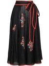VITA KIN Country Summer Linen Skirt,SKT0074CSU112544985