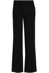 AMANDA WAKELEY WOMAN MÉLANGE CASHMERE TRACK PANTS BLACK,US 110842751782972