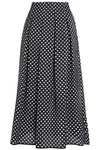 OSCAR DE LA RENTA WOMAN PLEATED JACQUARD MAXI SKIRT BLACK,AU 13331180552001239