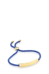 Monica Vinader Havana Friendship Bracelet In Metallic