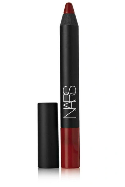 Nars Velvet Matte Lipstick Pencil Consuming Red 0.086 oz/ 2.4 G In Merlot