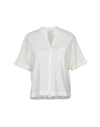 AMERICAN VINTAGE Solid color shirts & blouses,38715868LQ 4