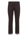 PHILIPP PLEIN FLARE TROUSERS "FEEL THE STATIC MORE",P18CWRT0365PTE003N02