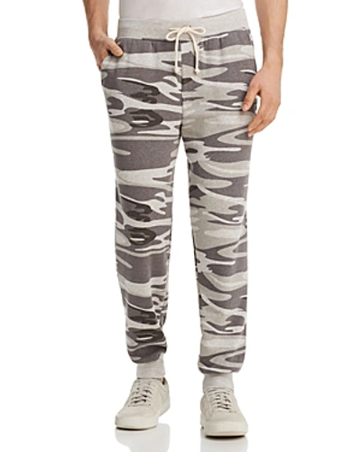 Alternative Apparel Eco Fleece Dodgeball Pants In Oatmeal Camo