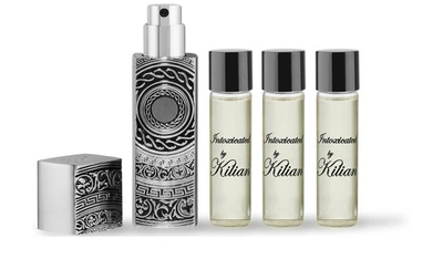 Kilian Intoxicated Mini Spray Set 4 X 0.25 oz/ 7.5 ml Eau De Parfum Refillable Travel Sprays