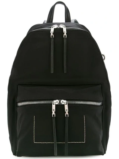 Rick Owens Utility Pocket Backpack In Black