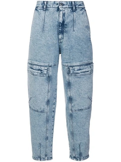 Stella Mccartney Leane 80s Wash Jeans In Blue