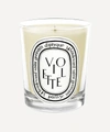 Diptyque Violette Classic Candle 190 G In White
