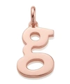 MONICA VINADER ROSE GOLD VERMEIL ALPHABET PENDANT A-Z,5054674226445