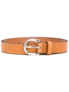 Isabel Marant Zap Leather Belt In Neutrals