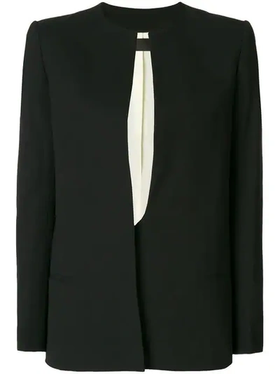 Haider Ackermann V-neck Jacket In Black
