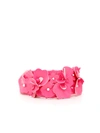 MIU MIU Miu Miu Patent Flowers Headband,10548381