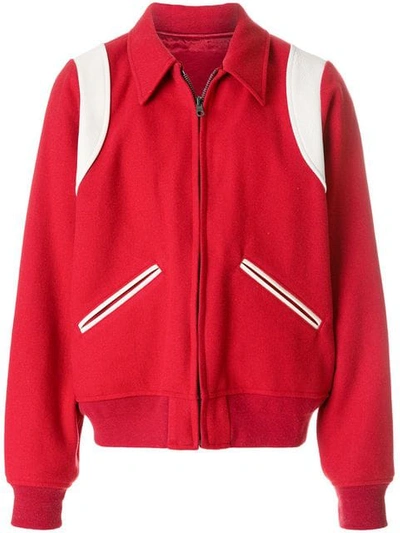 Visvim Zipped Jacket In Red