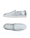 Hogan Rebel Sneakers In Silver