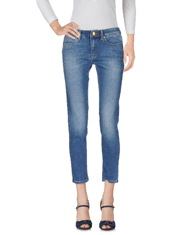 michael kors denim capris