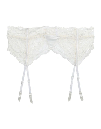 Calvin Klein Underwear Garter Belt In Ivory