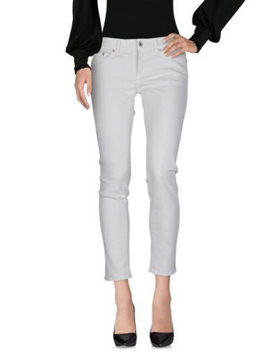Dondup Trousers In Light Grey