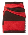 PHILLIP LIM Striped Panel Mini Skirt,S1823830MCJ