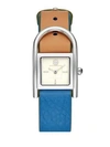 TORY BURCH Thayer Stainless Steel Leather-Strap Watch