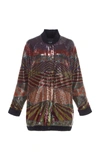Rahul Mishra Gouden Oversized Bomber Jacket In Multi