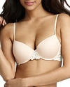 Wacoal Petite Embrace Lace Push Up Bra 75891 In Naturally Nude