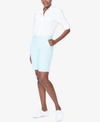 Nydj Stretch Twill Bermuda Shorts In Pale Cabana