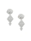 FREIDA ROTHMAN Small Harleqin Crystal Drop Earrings,0400097884008