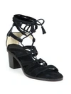 FRYE Brielle Suede Gladiator Sandals,0400097125207