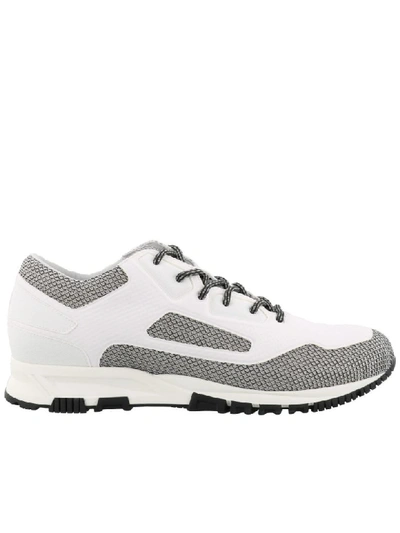 Lanvin Running Trainers In White Black