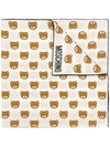 MOSCHINO teddy bear motif scarf,03549M137712788595