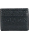 BALMAIN EMBOSSED LOGO CARDHOLDER,S8HM106PCBP12810654