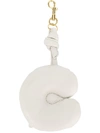 ANYA HINDMARCH ANYA HINDMARCH CHUBBY C CHARM - GREY,99994612775251