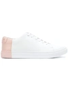 THEY NY THEY NY COLOUR BLOCK SNEAKERS - WHITE,1000005TWOTONELOW12804368