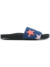 STELLA MCCARTNEY STARS DENIM SLIDES,515468W1A4C12831864