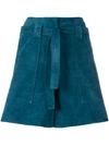 VANESSA SEWARD belted shorts,PXBFIV1010812808690