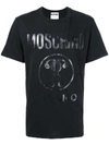 MOSCHINO logo print T-shirt,A0705024012795294