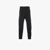 ARC'TERYX ARC'TERYX VEILANCE BLACK WOOL DYADIC TAPERED TROUSERS,2095912701751