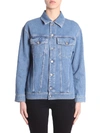 Jeremy Scott Oversize Fit Jacket In Blue