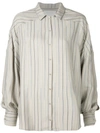 ESTEBAN CORTAZAR striped pattern loose shirt,R8CE01O4300112789885