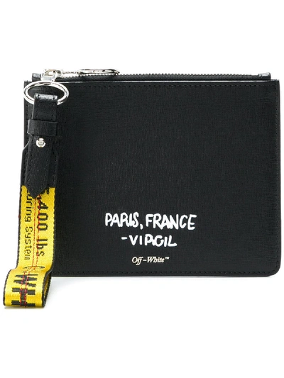 Off-white For Display Only Pouch In Black