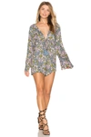 Tiare Hawaii Harlow Romper In Gray
